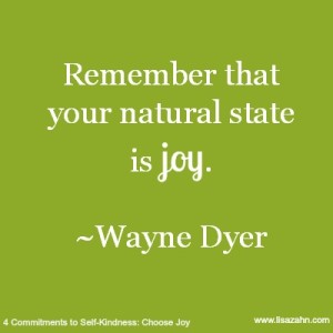 Joy is natural state